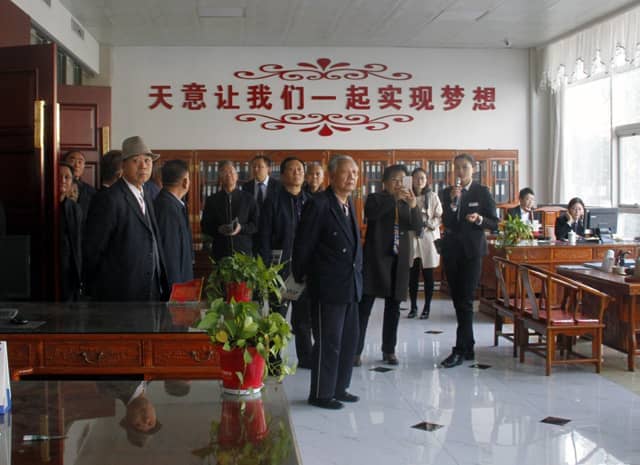 兗州區人大、政協領導蒞臨天意機械參觀考察
